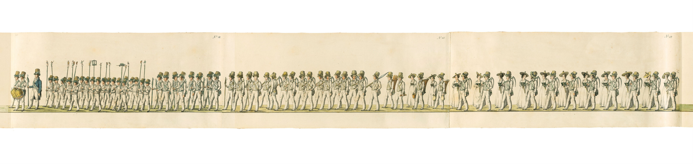 Christian Gottlieb Steinlen, Fête des vignerons, 1833 (Ausschnitt)