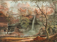 Cascade et moulin à Weisslingen