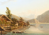 Brienz, Teilansicht von Nordwesten