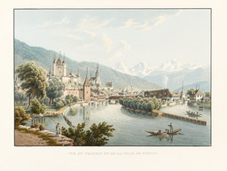 Thun, Gesamtansicht von Nordwesten